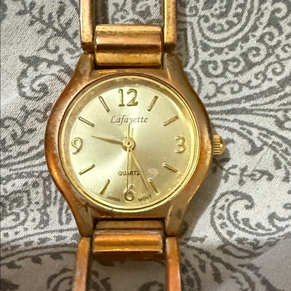 Lafayette 148 New York Gold Women's Watch